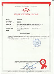 TSE Hizmet Yeterlilik Belgesi